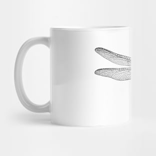 Graphic of a dragonfly Mug